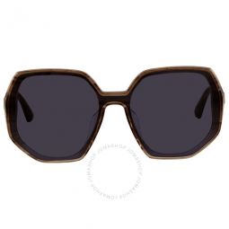 Jackie Purple- Grey Ladies Sunglasses BL3025A2060