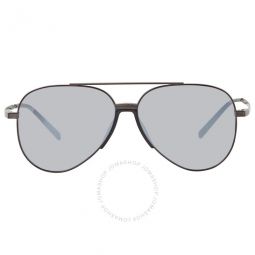 Kids Grey Pilot Unisex Sunglasses