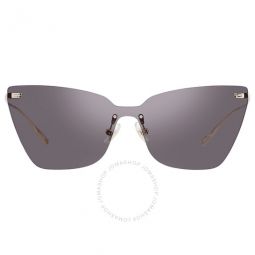 Nikky Purple Grey Cat Eye Ladies Sunglasses BL7080 A60