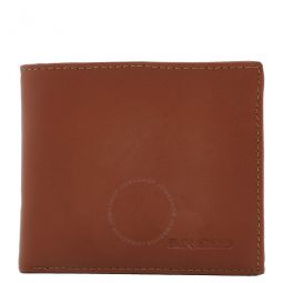 Locke Genuine Leather Bi-Fold Wallet - Brown