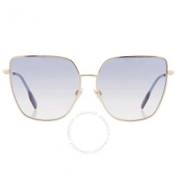 Alexis Blue Gradient Butterfly Ladies Sunglasses