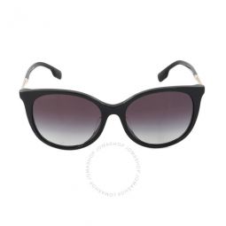 Alice Gray Gradient Cat Eye Ladies Sunglasses