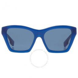 Arden Dark Blue Cat Eye Ladies Sunglasses