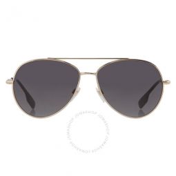 Dark Grey Pilot Ladies Sunglasses