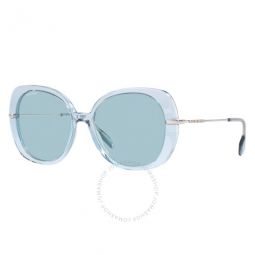 Eugenie Blue Butterfly Ladies Sunglasses
