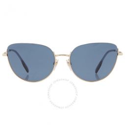 Harper Blue Cat Eye Ladies Sunglasses