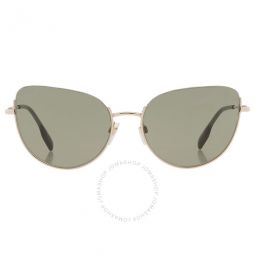 Harper Green Cat Eye Ladies Sunglasses