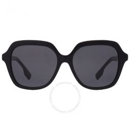 Joni Dark Grey Square Ladies Sunglasses