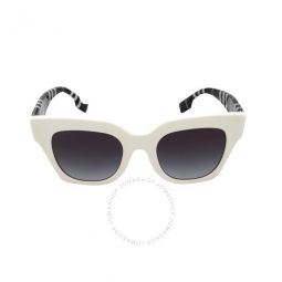 Kitty Grey Gradient Square Ladies Sunglasses