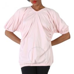 Ladies Alabaster Pink Lana Coordinates Print Shirt, Size Small