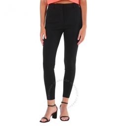 Ladies Black Stretch Jersey Jodhpurs, Brand Size 2 (US Size 0)