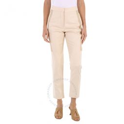 Ladies Buttermilk Tailored Trousers, Brand Size 10 (US Size 8)