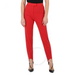 Ladies High Waisted Jodhpurs In Bright Red, Brand Size 8 (US Size 6)