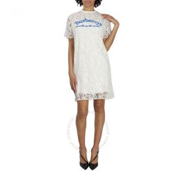 Ladies Natural, White Lace Dress, Brand Size 12 (US Size 10)