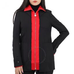 Ladies Track Top Detail Tailored Jacket, Brand Size 2 (US Size 0)