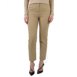 Ladies Wool Tailored Trousers In Honey, Brand Size 2 (US Size 0)