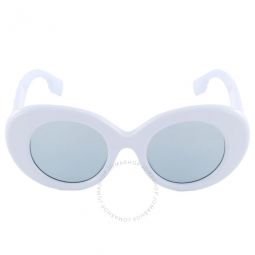 Margot Blue Oval Ladies Sunglasses