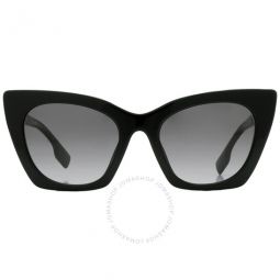 Marianne Grey Gradient Cat Eye Ladies Sunglasses