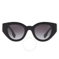 Meadow Grey Gradient Oval Ladies Sunglasses