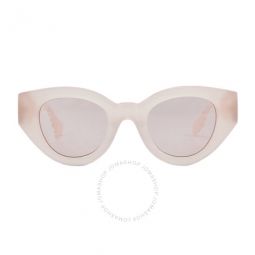 Meadow Light Pink Oval Ladies Sunglasses