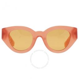 Meadow Orange Cat Eye Ladies Sunglasses