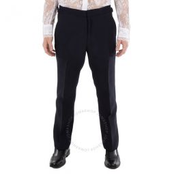 Mens Navy Tailored Trousers, Brand Size 48 (US Size 38)
