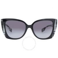 Meryl Grey Gradient Butterfly Ladies Sunglasses