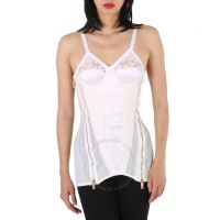 Optic White Lace Corset Top, Brand Size 10 (US Size 8)