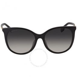 Alice Polarized Grey Gradient Cat Eye Ladies Sunglasses