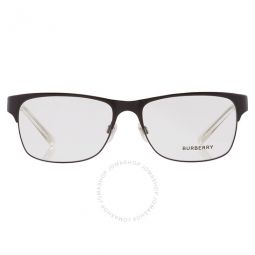Transparent Rectangular Mens Eyeglasses