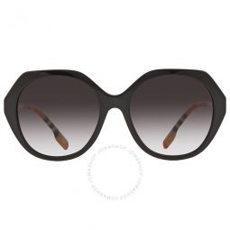 Vanessa Grey Gradient Geometric Ladies Sunglasses