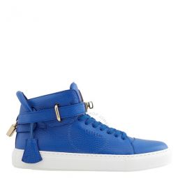 Mens Bluette Alce High-Top Leather Sneakers, Brand Size 39 ( US Size 6 )