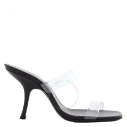 Ladies Clara Gloss Double-strap Sandals, Brand Size 39 ( US Size 9 )