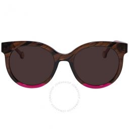Brown Round Ladies Sunglasses