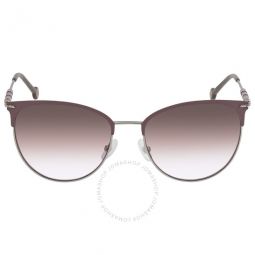 Brown Violet Square Ladies Sunglasses CH 0037/S 0KTS QR 58