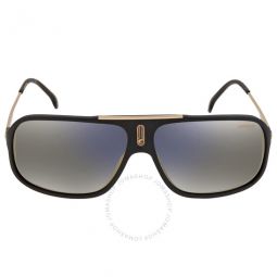 Grey Gold Mirror Pilot Unisex Sunglasses