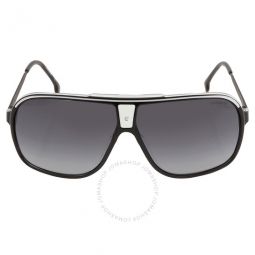 Grey Gradient Square Mens Sunglasses
