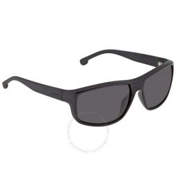 Grey Rectangular Mens Sunglasses