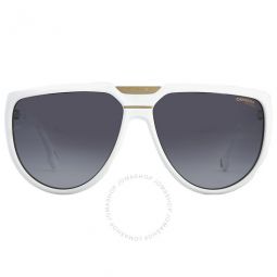 Grey Shaded Browline Unisex Sunglasses
