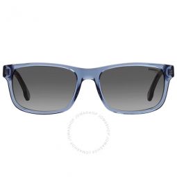 Grey Shaded Rectangular Mens Sunglasses