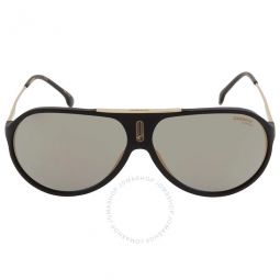 Grey/Gold Mirror Pilot Unisex Sunglasses