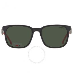 Polarized Green Square Mens Sunglasses