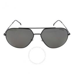 Polarized Grey Pilot Mens Sunglasses