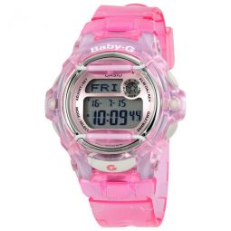 Baby G Pink Resin Digital Ladies Watch