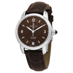 DS Podium Automatic Brown Dial Ladies Watch