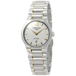 DS Spel Lady Round White Mother of Pearl Dial Ladies Watch
