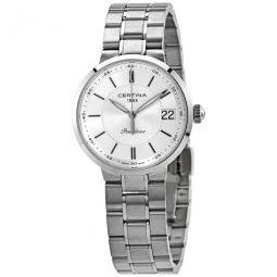 DS Stella Silver Dial Stainless Steel Ladies Watch C0312101103100