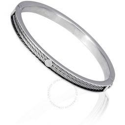 Forever Thin Stainless Steel Bangle, Size M