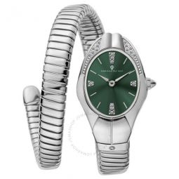 Naga Quartz Green Dial Ladies Watch