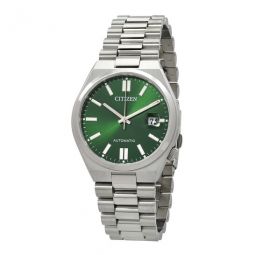 Automatic Green Dial Watch